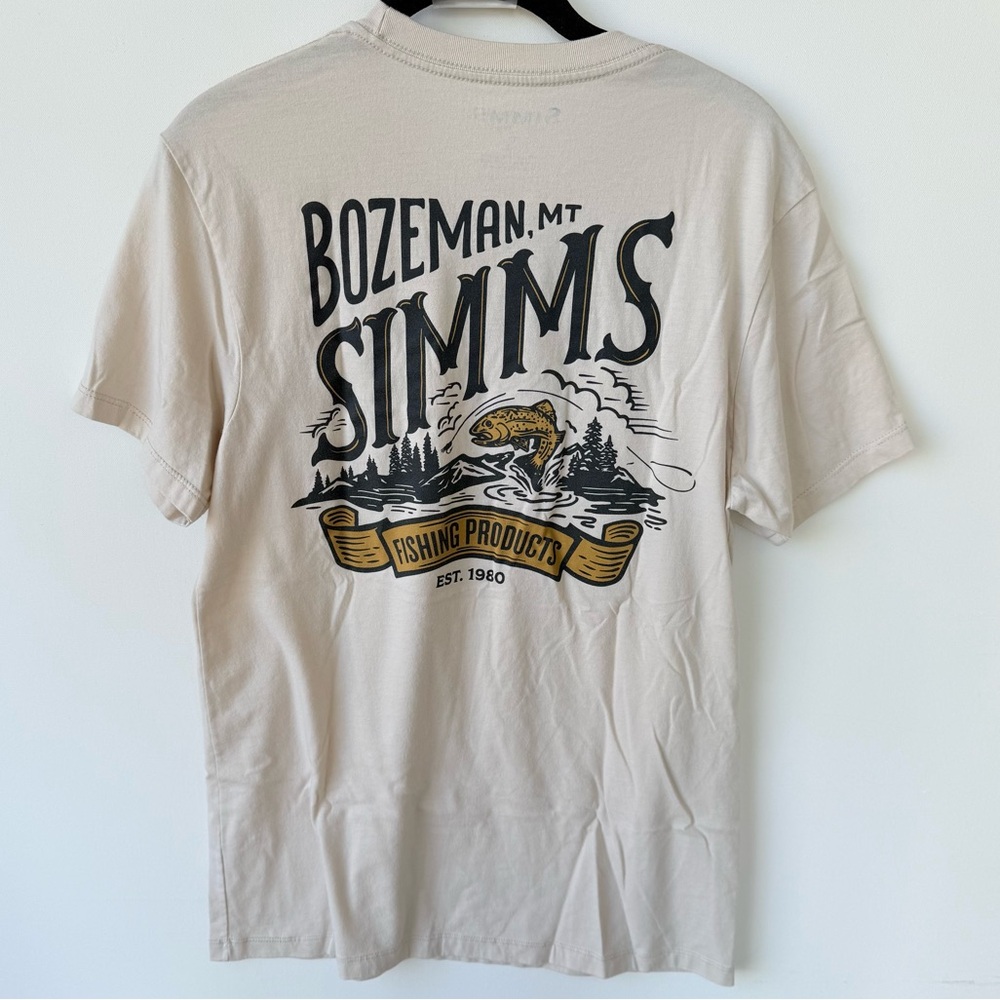 Simms Bozeman, MT Men’s Short Sleeve Shirt size small